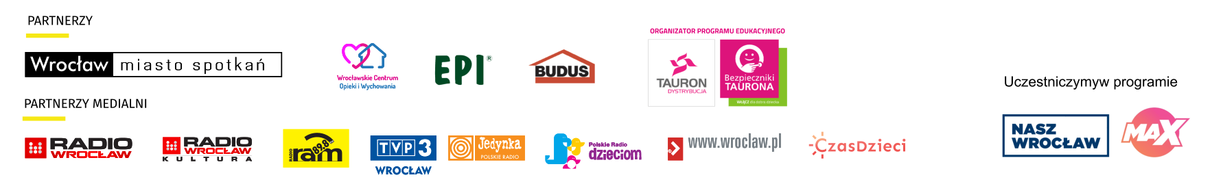 Logotypy partnerzy 2022